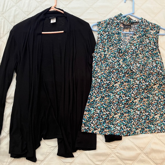 Lot of 2 MADE IN USA Tops JKAI California - Picture 1 of 4